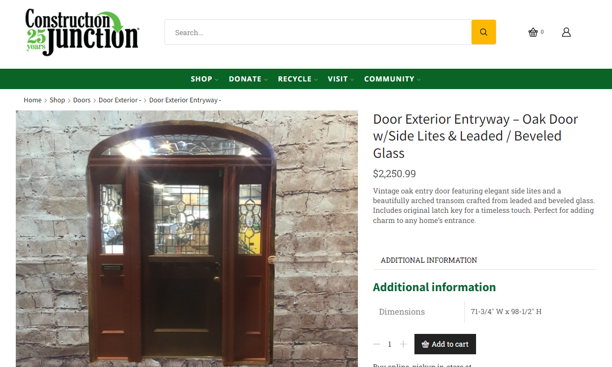 Door Exterior Entry way - Ook Door